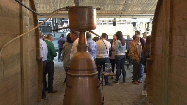 A augardente tivo a súa festa en Portomarín