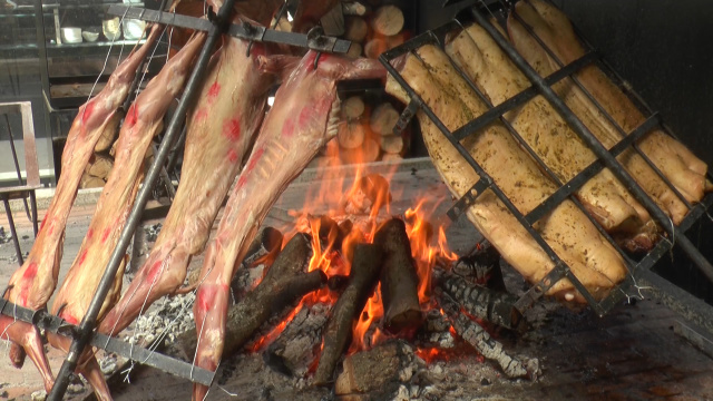 Lume, fume e calma na Lareira de A Faragulla
