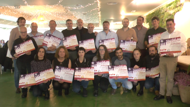 O sector do viño celebra o Nadal cos premios mundiais á viticultura de montaña