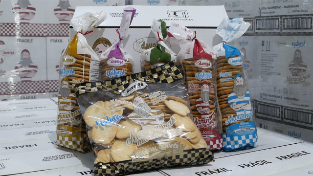 Mariñeiras Daveiga, as galletas con responsabilidade social premiadas co Billó de Ouro