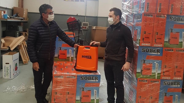 Equipos de desinfección para todos os concellos da Ribeira Sacra