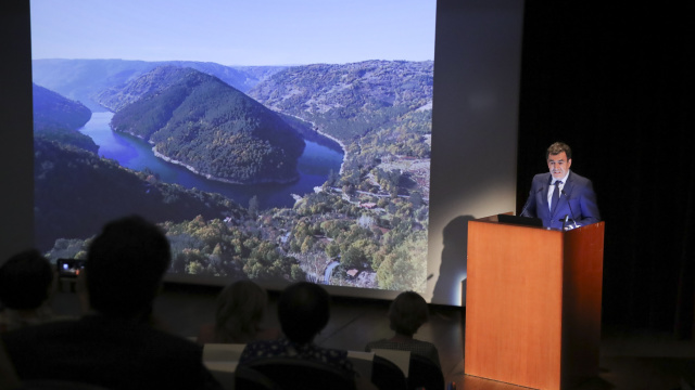 Audio presentación candidatura da Ribeira Sacra ante o Comité da Unesco no Museo do Prado